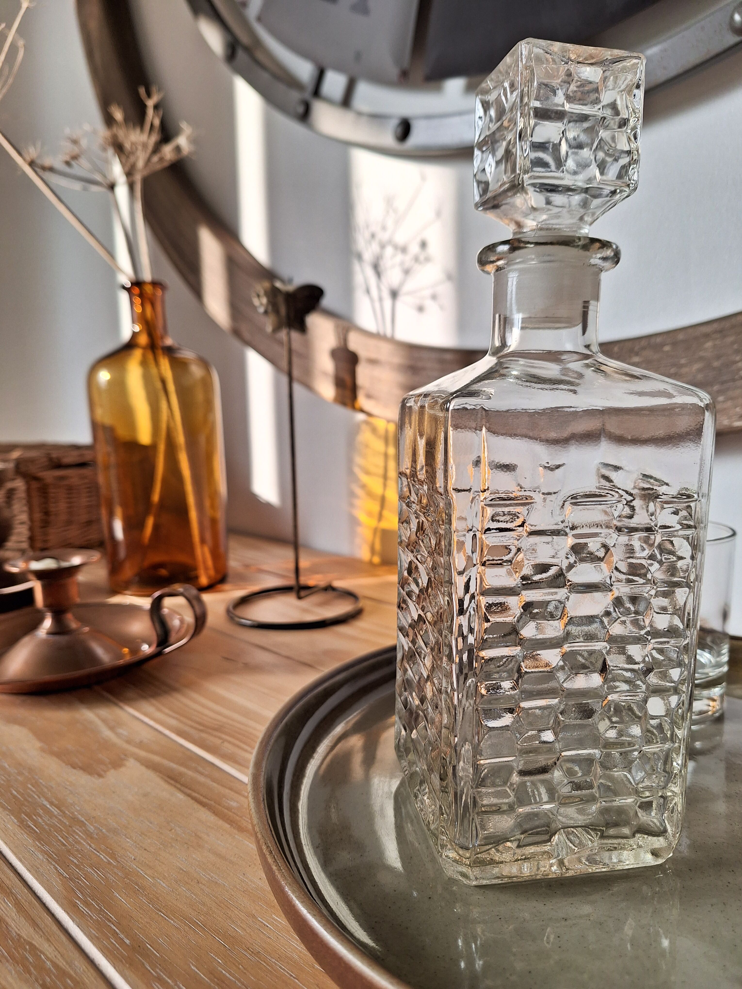 Vintage whisky decanter