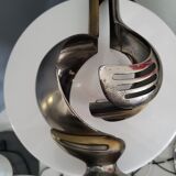 Italian bronze lamp