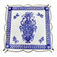 Vintage chic Gien earthenware trivet