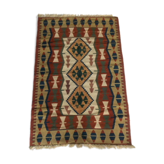 Tapis kilim persan fait main n.139 toranj 190x109cm