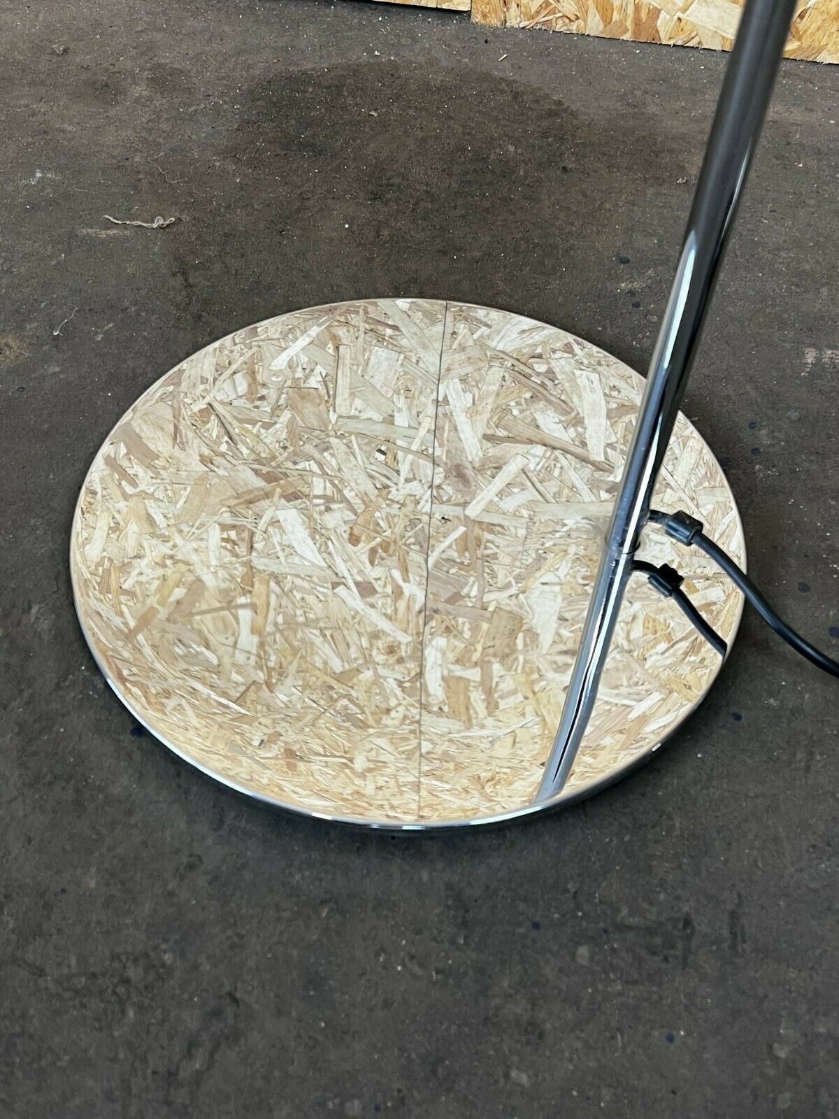 60s 70s floor lamp arc Wila Leuchten Space Age 60s