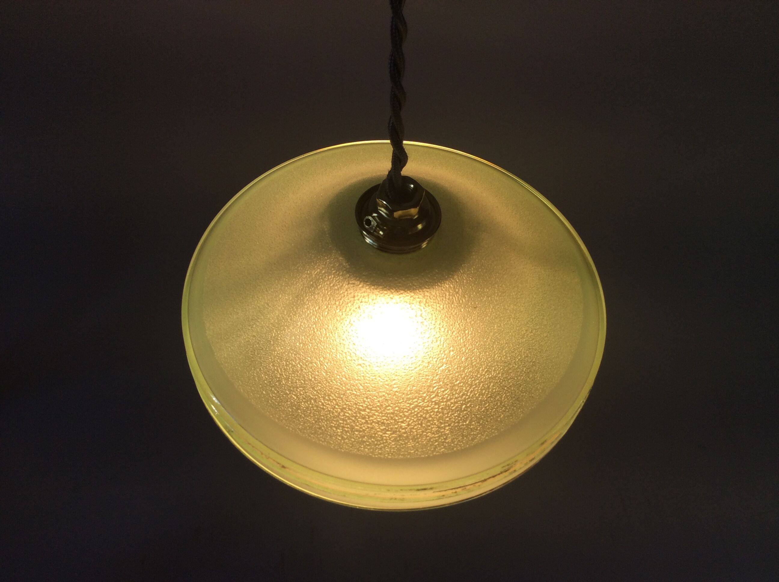 Hanging in opaline mint