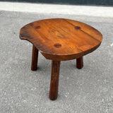 Tabouret tripode bois