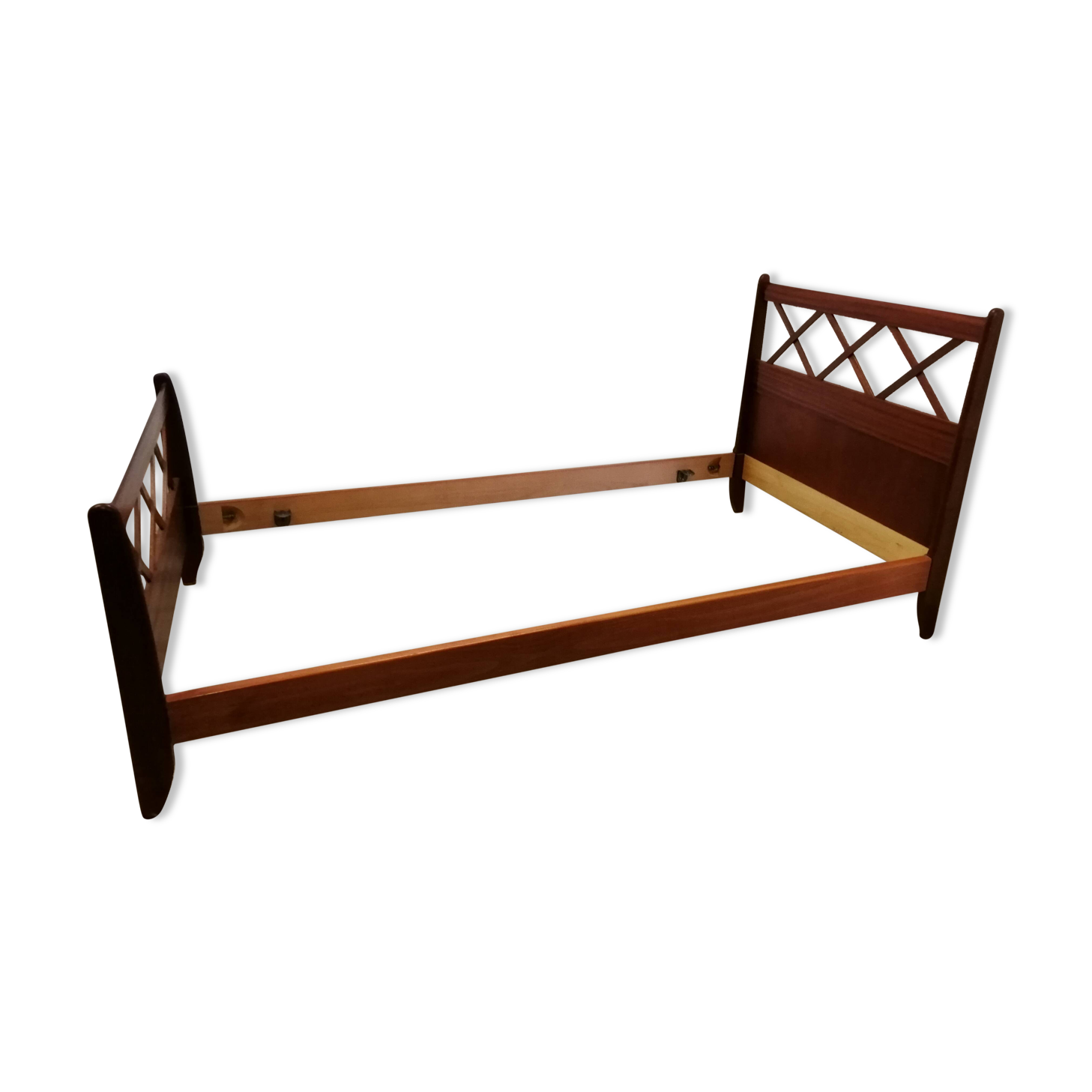 Vintage Scandinavian style bed