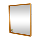 Solid oak mirror, Fröseke, Sweden, 1960 - 48x43cm