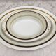 Two luxury porcelain service dishes art japan
