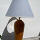 Large wooden lamp from IKEA, vintage design, 1980s