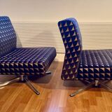 2 fauteuils chauffeuses année 60