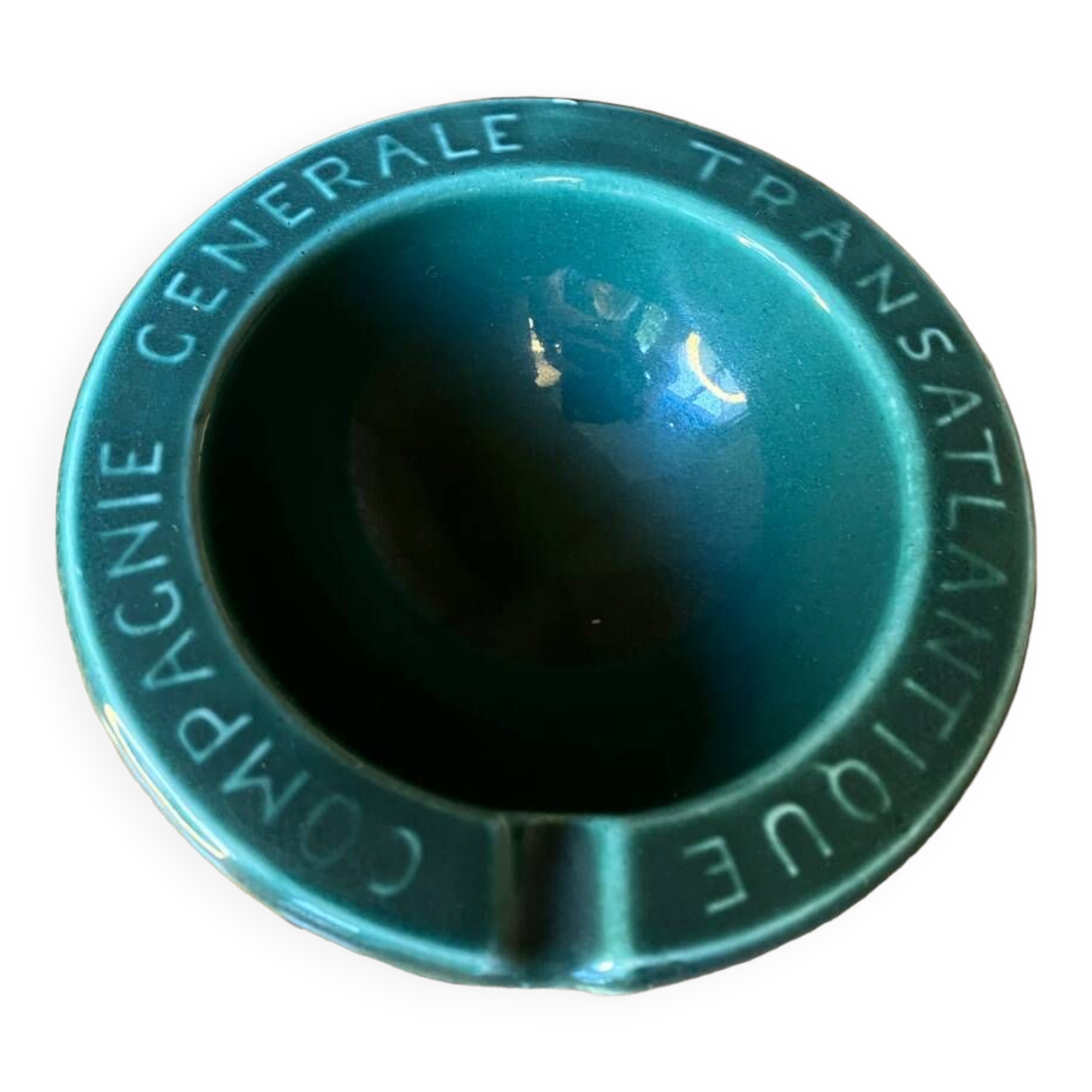 Ashtray from the Compagnie Générale Transatlantique