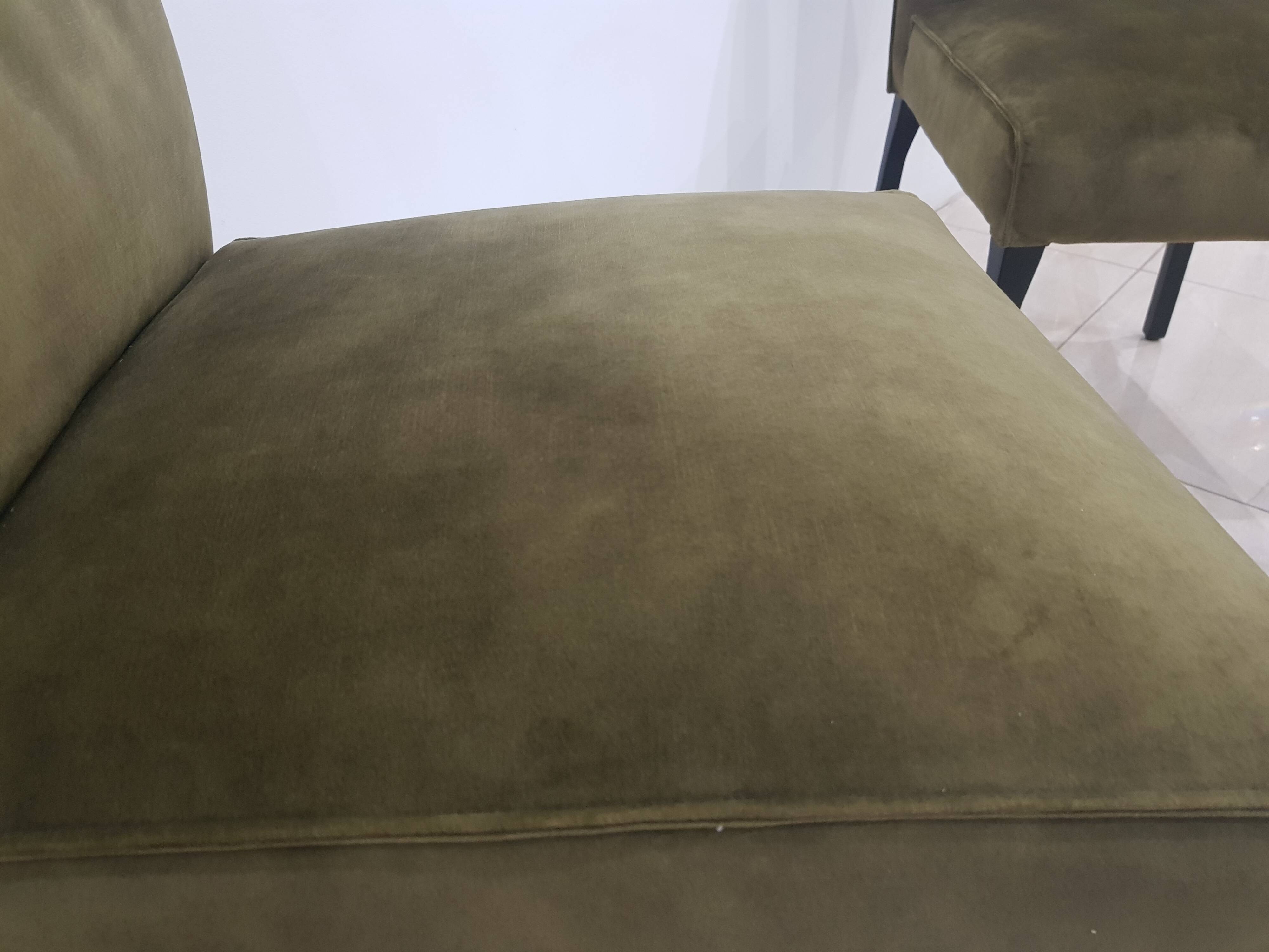 A pair of Musterring chairs, Germany, 1980s.