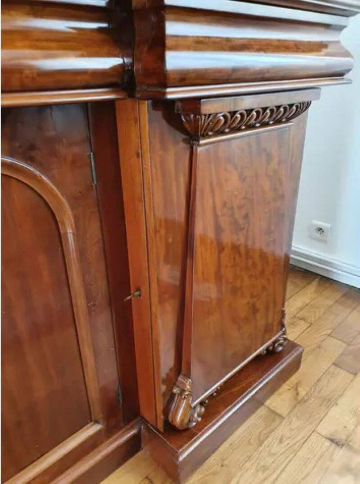 Victorian Enfilade in Cuban Mahogany, 19th Century