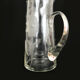 Orange service, vintage crystal water service. Year 50