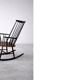 Vintage Mid-Century Finnish Modern Rocking Chair by I. Tapiovaara for Asko