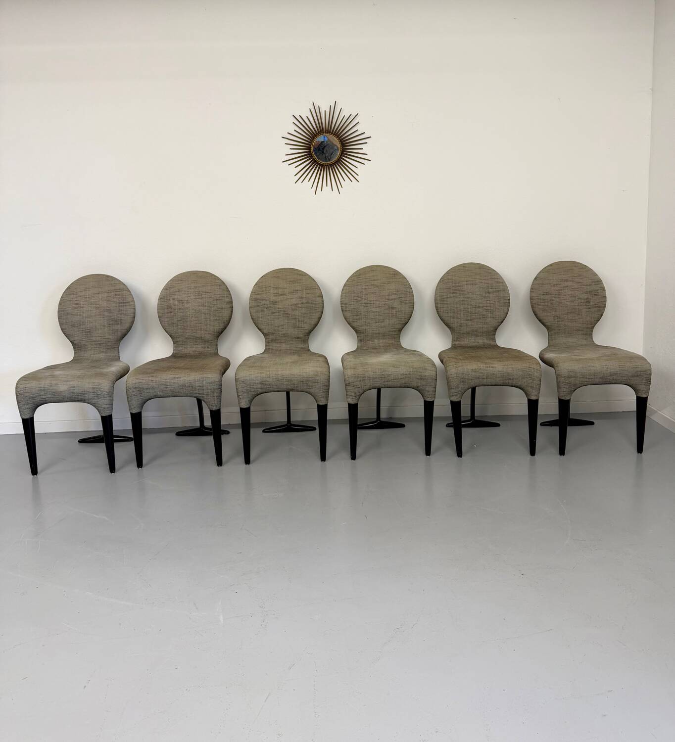 Lot de 6 chaises modèle Fido design Antonio Citterio pour Moroso an 90