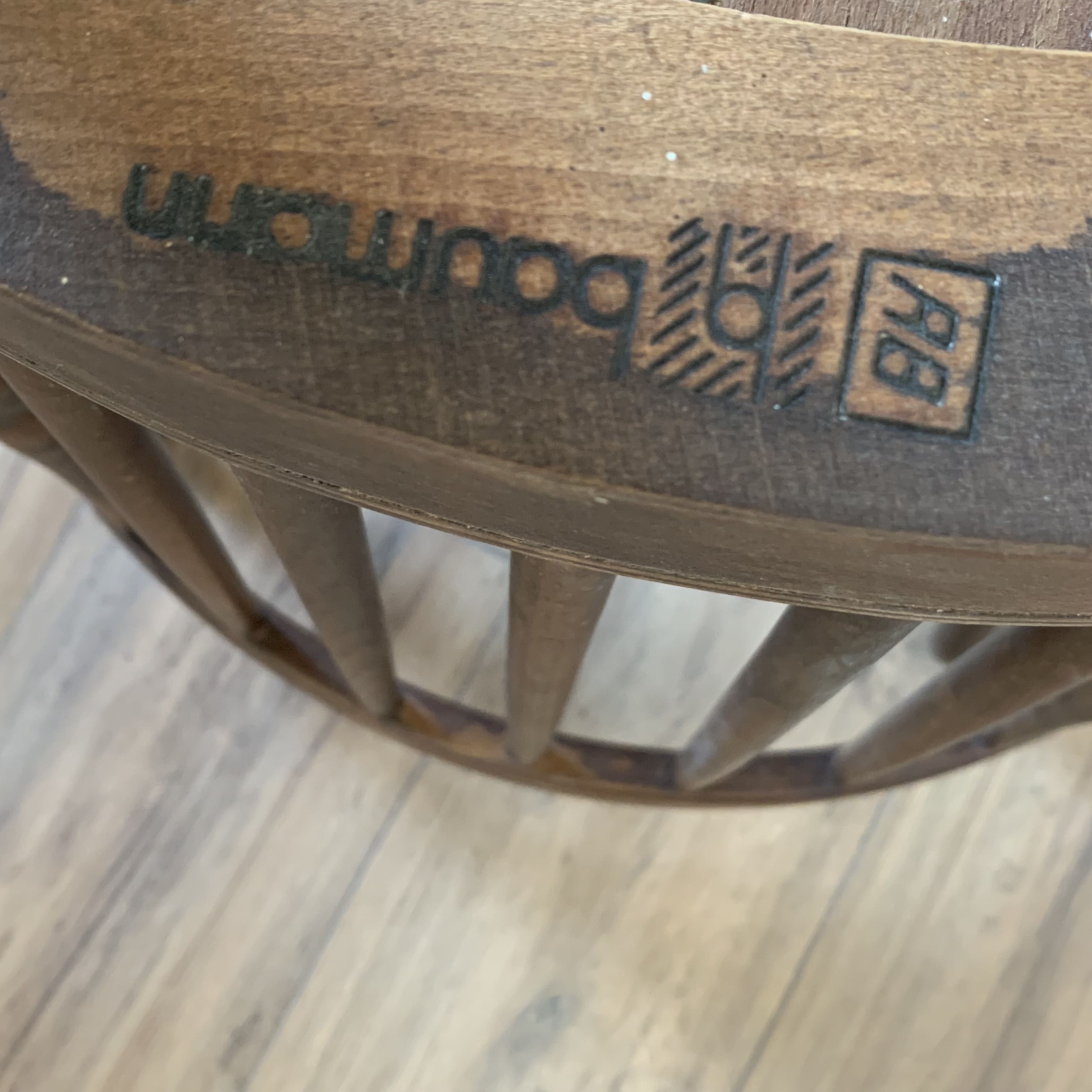 Paire de chaises tacoma de baumann - skaï noir