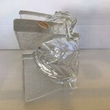 Empty geometric art deco ashtray pocket