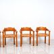 Set of 6 solid pinewood armchairs by Rainer Daumiller for Hirtshals Sawmill