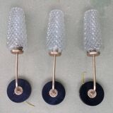 3 Appliques Murales Vintages