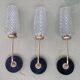 3 Vintage Wall Lights