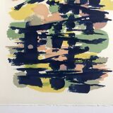 Alfred MANESSIER, The Bridges of Paris, 1978. Original lithograph