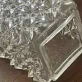 Vintage Erco glass and Bakelite wall light