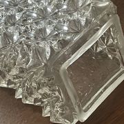 Vintage Erco glass and Bakelite wall light