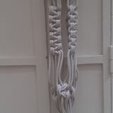 Suspension vintage en macramé