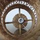 Scandinavian 70s rattan lamp