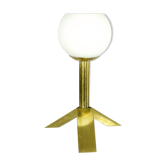 Lamp tripod opaline circa 70