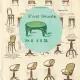 Tabouret de pied THONET, Fußschemel n° 3 vers 1900, état d'origine.