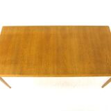 Scandinavian teak and oak coffee table, Sweden, 1960