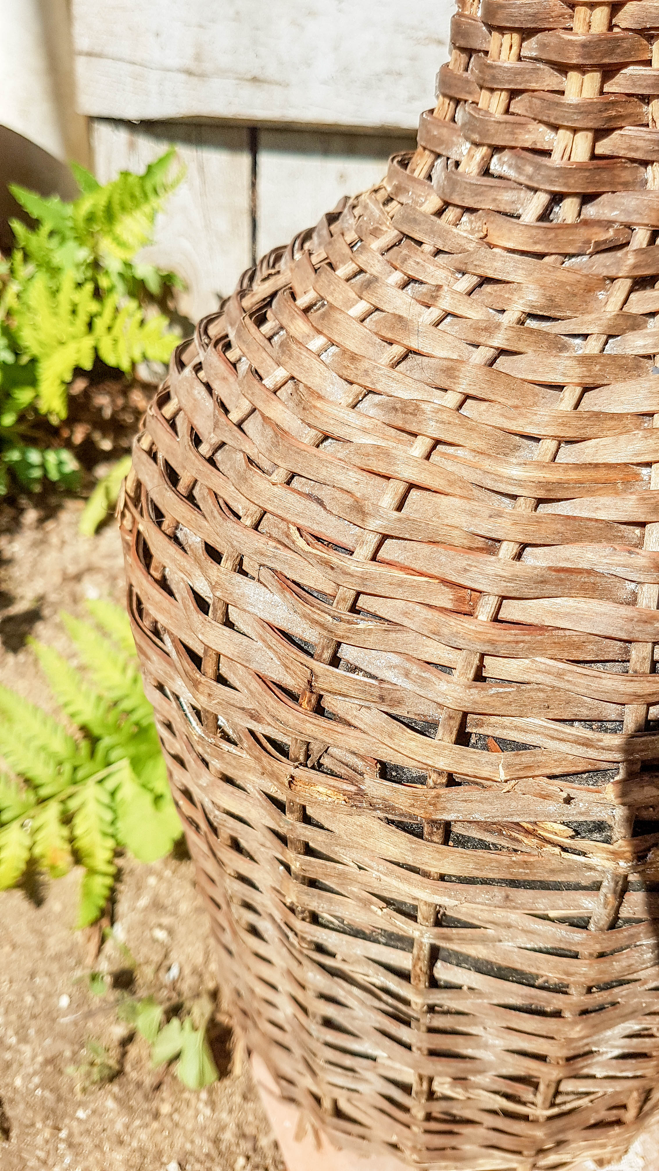Vintage demijohn