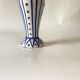 1930 lamp signed Delcourt, fabric cable, lampshade