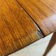 Table a manger scandinave, extensible en teck circa 60