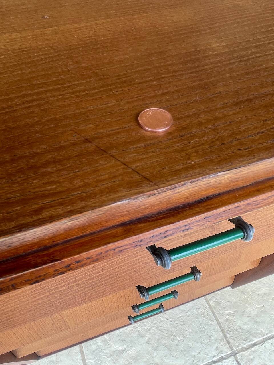 Vintage enfilade in ash and mahogany circa 1950s