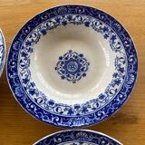 6 Jules Vieillard Bordeaux soup plates