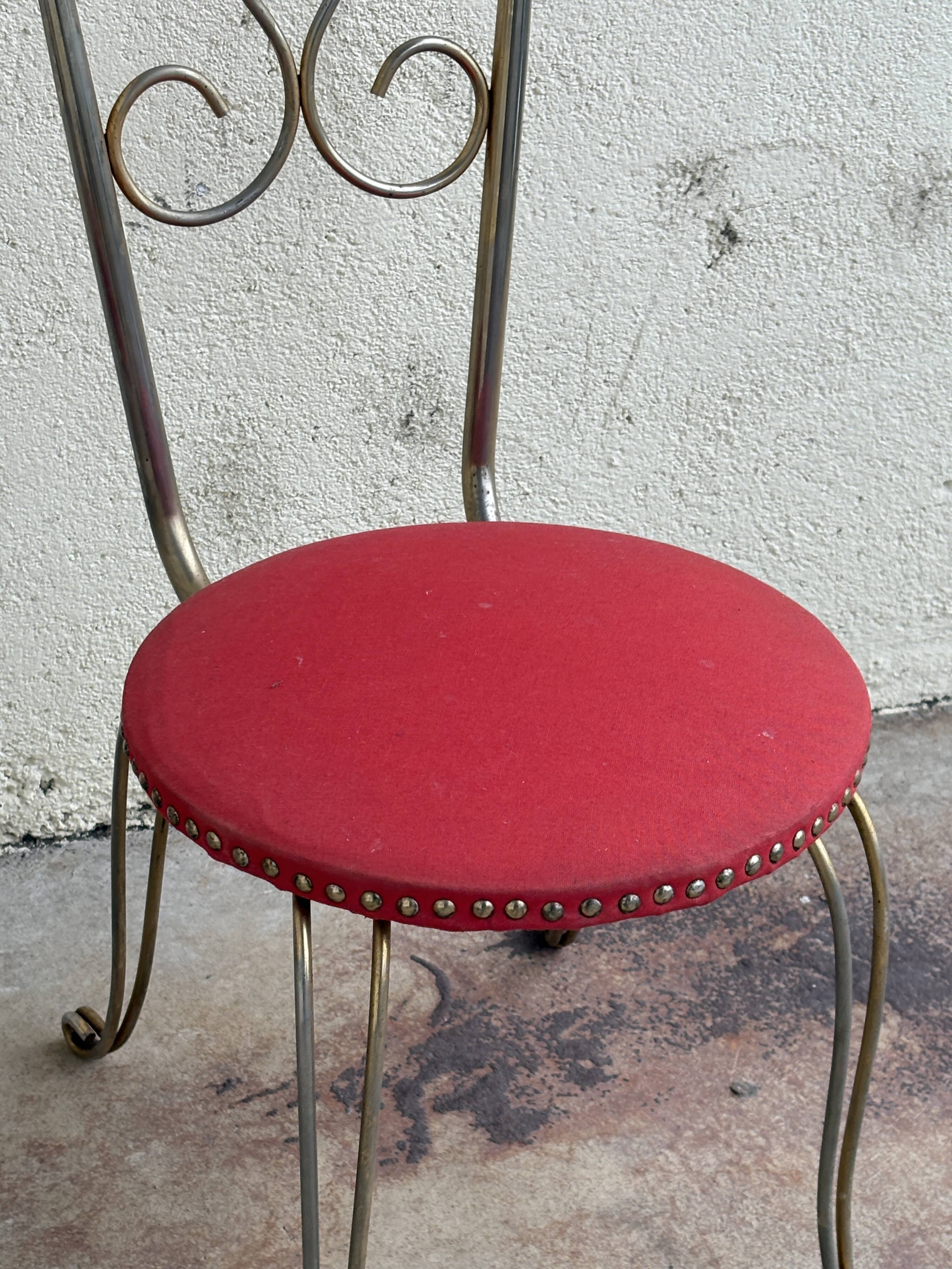 Pair of golden chairs