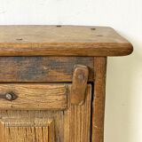 Rustic bedside table
