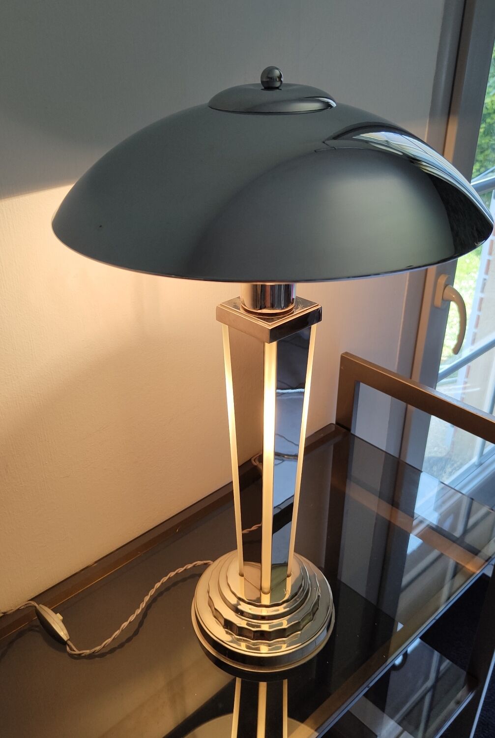 Lamp house Sofar in silver bronze