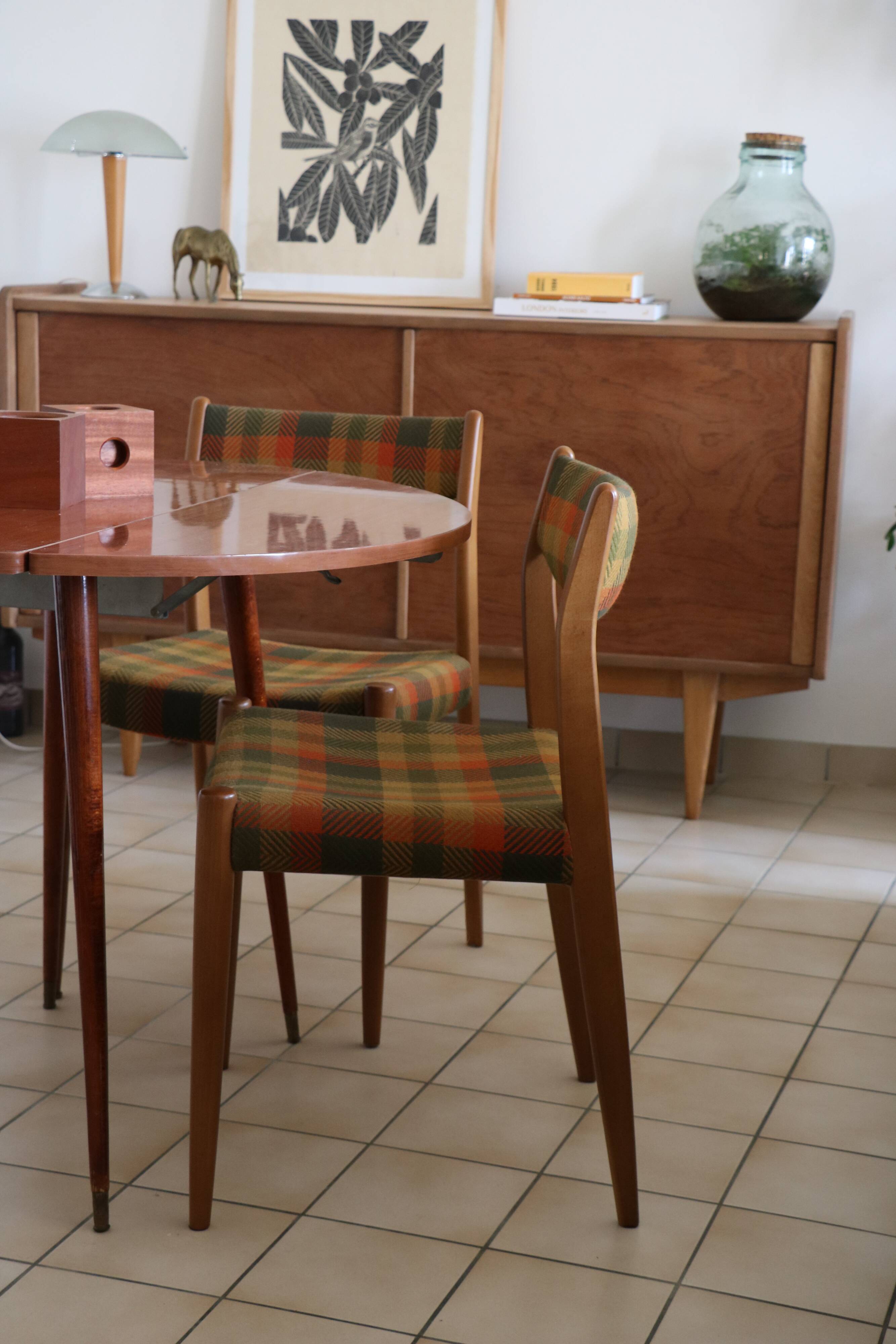 Pair of Scandinavian chairs