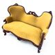 Rococo sofa, France, around 1900 after renovation