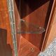 Scandinavian corner unit in teak from the 1960s.
