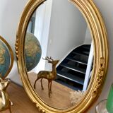 Golden mirror 47x37cm