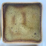 Lot of 5 square plates gres pyrite Pierre Digan La Borne