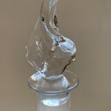 Daum crystal wine decanter, Sorcy model
