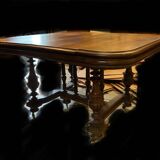 Oak dining room table