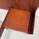 Scandinavian double teak bed