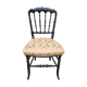 Napoleon III side chair, musician, nineteenth century.