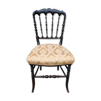 Napoleon III side chair, musician, nineteenth century.