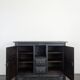 Buffet dans le style de Dudouyt peint en noir